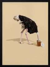 Load image into Gallery viewer, Ostrich Coffee Break PFY Art Print