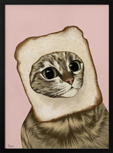 Load image into Gallery viewer, Bread Meme Cat PFY Art Print