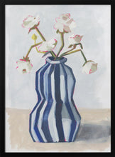 Load image into Gallery viewer, Flowers in a Striped Vase II PFY Art Print