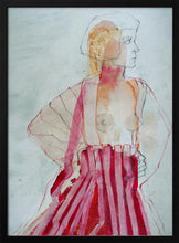 Load image into Gallery viewer, Woman in Red PFY Art Print