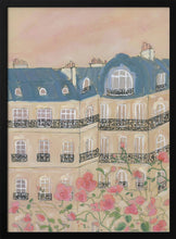 Load image into Gallery viewer, Sunset Over Paris Buildings PFY Art Print
