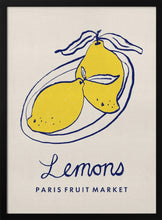 Load image into Gallery viewer, Lemons Paris Fruit Market PFY Art Print