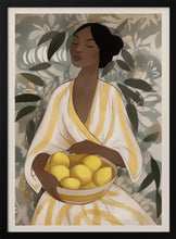 Load image into Gallery viewer, Citrus Garden Woman PFY Art Print
