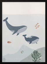 Load image into Gallery viewer, Two Whales PFY Art Print