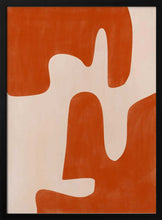 Load image into Gallery viewer, Modern Terracotta Curves PFY Art Print