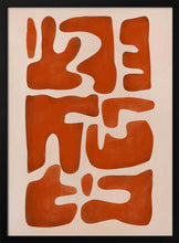 Load image into Gallery viewer, Warm Organic Shapes PFY Art Print