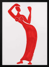 Load image into Gallery viewer, Red Dancing Woman PFY Art Print