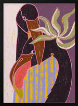 Load image into Gallery viewer, Flamingo Harp Duet PFY Art Print