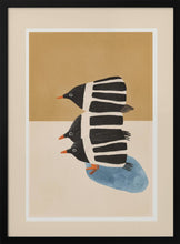 Load image into Gallery viewer, Minimal Penguin Stack PFY Art Print