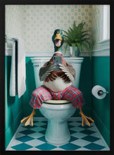 Load image into Gallery viewer, Bathroom Duck PFY Art Print
