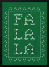Load image into Gallery viewer, Fa La La - Cross Stitch PFY Art Print