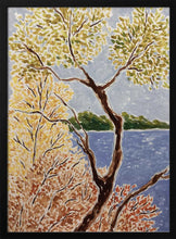 Load image into Gallery viewer, Autumn By The Lake PFY Art Print