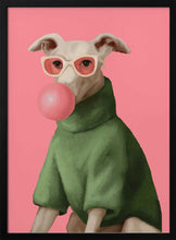 Load image into Gallery viewer, Bubblegum Pup Art Print