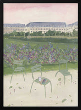 Load image into Gallery viewer, Paris Garden Watercolor Illustration PFY Art Print