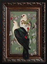 Load image into Gallery viewer, White Doves Berry Branch PFY Art Print