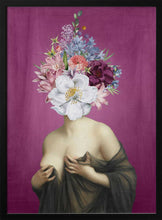 Load image into Gallery viewer, Floral Head Woman PFY Art Print