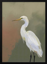 Load image into Gallery viewer, Handpainted Heron oil painting PFY Art Print