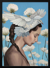 Load image into Gallery viewer, Peaceful Woman with Dove PFY Art Print