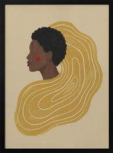 Load image into Gallery viewer, Serene Profile Swirls PFY Art Print