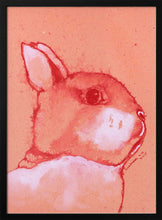 Load image into Gallery viewer, Vibrant Bunny Portrait PFY Art Print