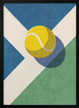 Load image into Gallery viewer, Retro Tennis Court Ball PFY Art Print