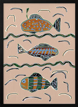 Load image into Gallery viewer, Colorful Whimsical Fish PFY Art Print