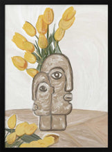 Load image into Gallery viewer, Mother Child Tulips PFY Art Print