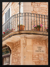 Load image into Gallery viewer, Flowered Stone Balcony PFY Art Print