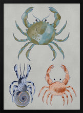Load image into Gallery viewer, Ocean Crabs Watercolor PFY Art Print