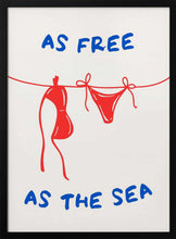 Load image into Gallery viewer, As Free As The Sea PFY Art Print