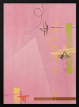 Load image into Gallery viewer, Pink Abstract Flow PFY Art Print