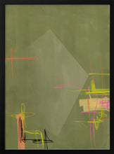 Load image into Gallery viewer, Dynamic Green Abstract PFY Art Print