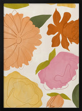 Load image into Gallery viewer, Colorful Abstract Flowers PFY Art Print