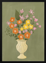 Load image into Gallery viewer, Colorful Floral Vase PFY Art Print