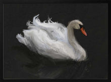 Load image into Gallery viewer, Swan on Lake PFY Art Print