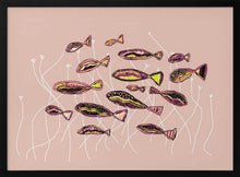 Load image into Gallery viewer, Vibrant Swimming Fish PFY Art Print