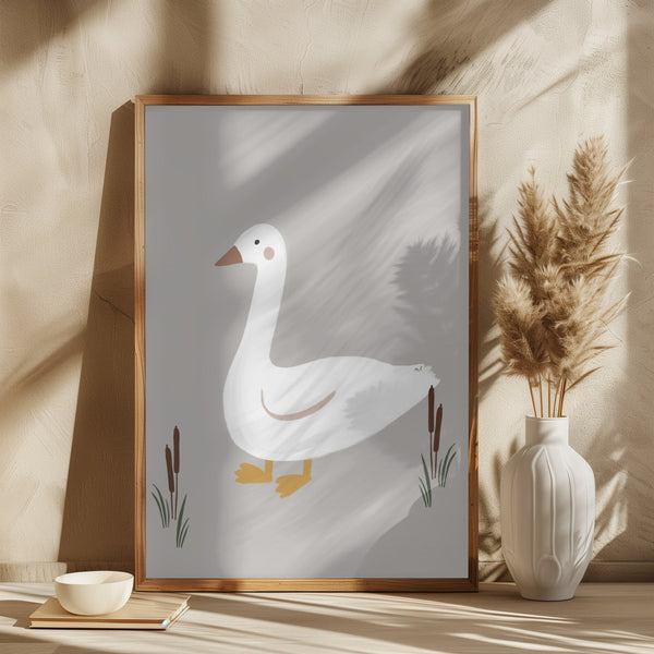 Little Goose PFY Art Print