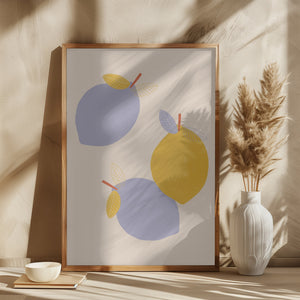 Kids Lemons PFY Art Print