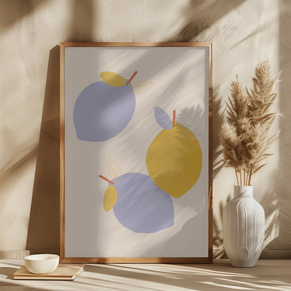 Kids Lemons PFY Art Print