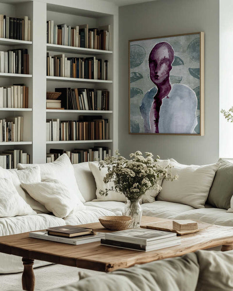 Abstract Person PFY Art Print