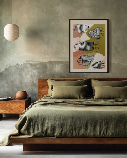 Silent Travellers Art Print