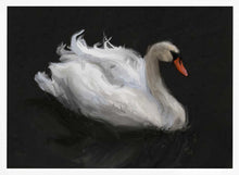 Load image into Gallery viewer, Swan on Lake PFY Art Print