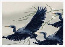 Load image into Gallery viewer, Flying Herons PFY Art Print