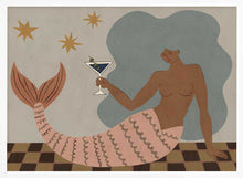 Load image into Gallery viewer, Mermaid Martini PFY Art Print