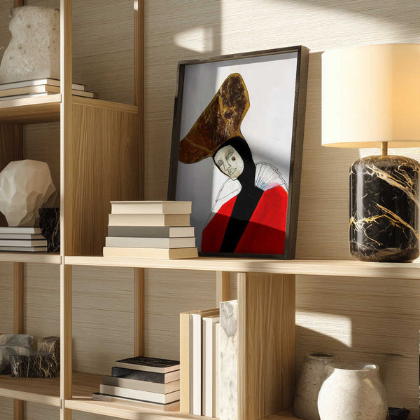 Joker in Gold PFY Art Print