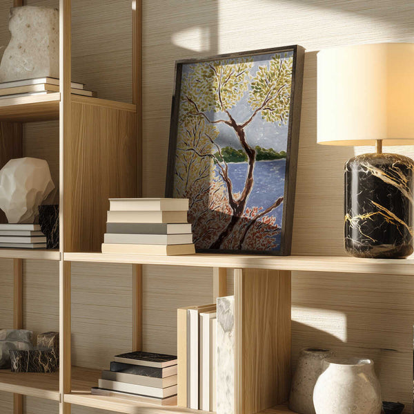 Autumn By The Lake PFY Art Print