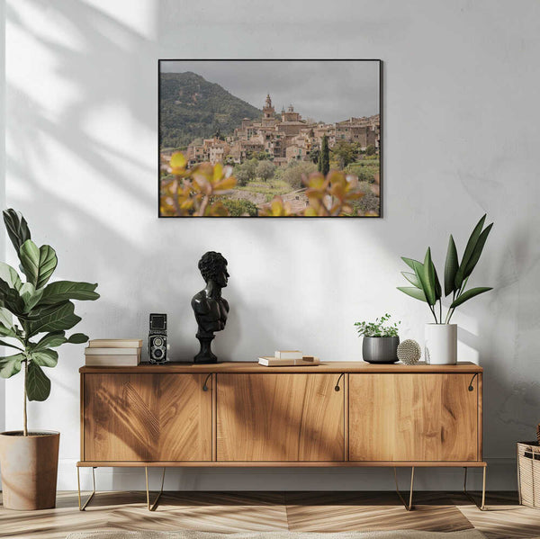 Historic Mediterranean Village PFY Art Print