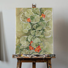 Load image into Gallery viewer, Nasturtium Tapestry PFY Art Print
