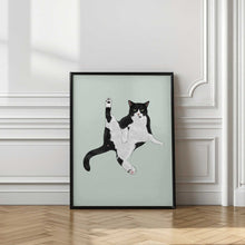 Load image into Gallery viewer, Yoga Cat PFY Art Print