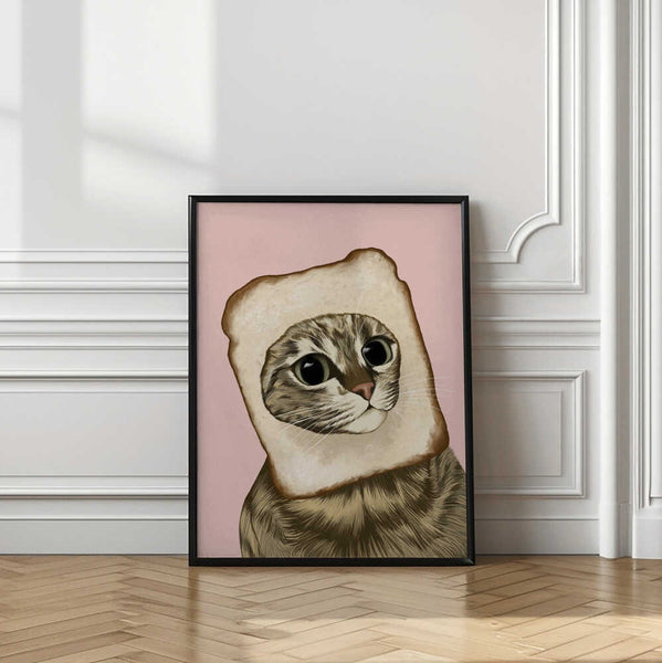 Bread Meme Cat PFY Art Print